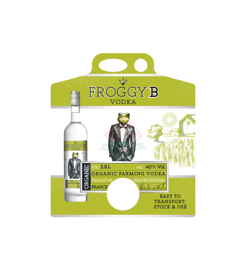Vodka Froggy B Pouch 2,8l